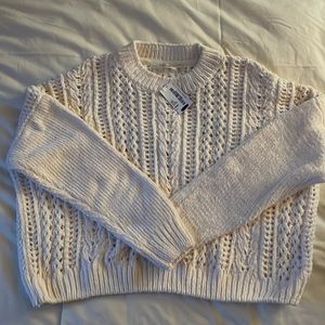 Cream color RDStyle knit sweater